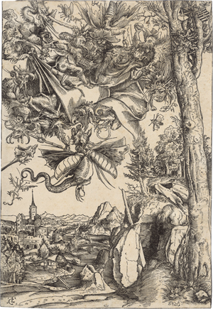 Lot 5069, Auction  126, Cranach d. Ä., Lucas, Die Versuchung des hl. Antonius