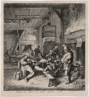 Los 5114 - Dusart, Cornelis - Der Geigenspieler in der Dorfschenke - 0 - thumb