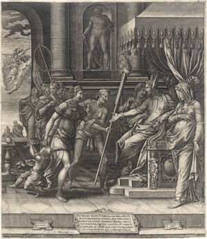 Los 5123 - Ghisi, Giorgio - Die Verleumdung des Apelles - 0 - thumb