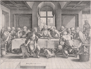 Los 5126 - Goltzius, Hendrick - Das letzte Abendmahl - 0 - thumb