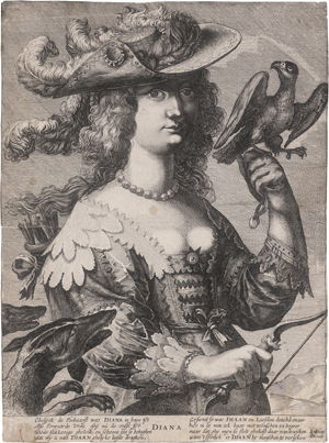 Lot 5231, Auction  126, Savery, Salomon, Bildnis einer Dame als Diana