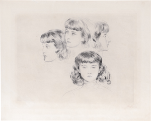 Los 5367 - Helleu, Paul César - Ellen Helleu (quatre études)  - 0 - thumb