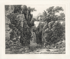 Los 5407 - Reinhart, Johann Christian - Vier Blatt Kleine Landschaften - 0 - thumb