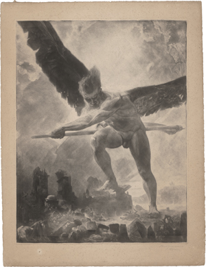 Los 5433 - Herrmann, Paul - "Zeit": Chronos mit seiner Sense - 0 - thumb