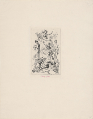 Lot 5458, Auction  126, Rops, Félicien, Les Chansons de Collé