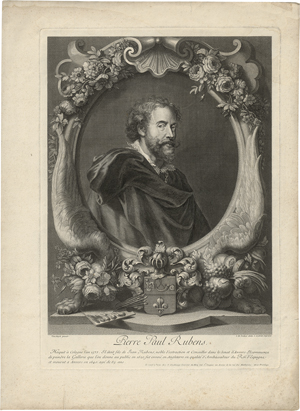 Lot 5485, Auction  126, Audran, Jean, Bildnis Peter Paul Rubens
