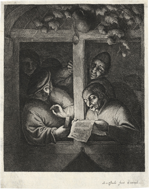 Lot 5639, Auction  126, Ostade, Adriaen van, Die Sänger am Fenster