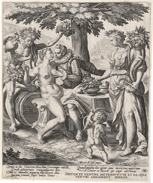 Lot 5647, Auction  126, Passe d. Ä., Crispijn de, Venus, Ceres und Bacchus