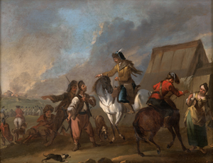 Lot 6029, Auction  126, Querfurt, August, Soldatenlager mit Marketenderin