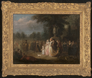 Los 6040 - Lancret, Nicolas - Umkreis - Galante Festgesellschaft im Park - 2 - thumb