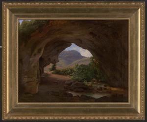 Los 6093 - Dänisch - um 1840. Felsenbogen in den Sabiner Bergen bei Civitella - 1 - thumb