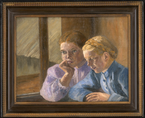 Los 6214 - Wopfner, Joseph - Zwei Mädchen am Fenster - 1 - thumb