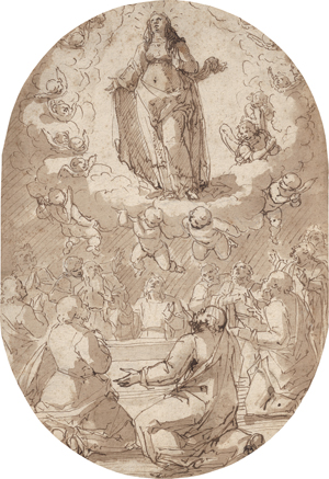 Lot 6510, Auction  126, Paggi, Giovanni Battista, Die Himmelfahrt Mariae