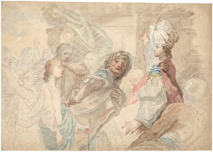 Lot 6562, Auction  126, Süddeutsch, spätes 18. Jh. Joseph vor dem Pharao