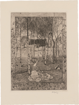 Lot 7001, Auction  126, Vogeler, Heinrich, Frühling