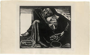 Lot 7040, Auction  126, Kollwitz, Käthe, Tod mit Frau im Schoß
