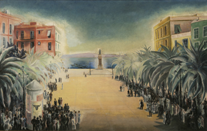 Lot 7115, Auction  126, Geiger, Willi, Cádiz, Plaza de Isabel