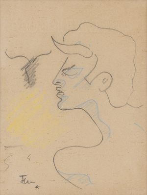 Lot 7154, Auction  126, Cocteau, Jean, Homme-Toro chantant le flamenco