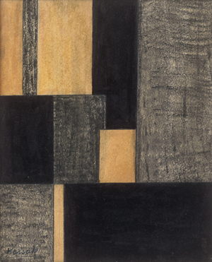Lot 7184, Auction  126, Kassák, Lajos, Konstruktive Komposition