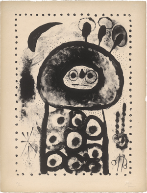 Lot 7211, Auction  126, Miró, Joan, Diane d'Ephèse