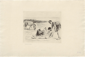 Lot 8164, Auction  126, Liebermann, Max, Der barmherzige Samariter