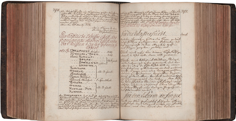 Lot 1044, Auction  126, Mohr, Anton, Bienenstock. In Welchem aus verschiedener Medicorum und und Chyrurgorum Manuscriptis,
