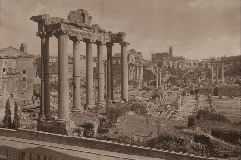 Lot 4008, Auction 126, Anderson, Domenico, View of the Forum Romanum