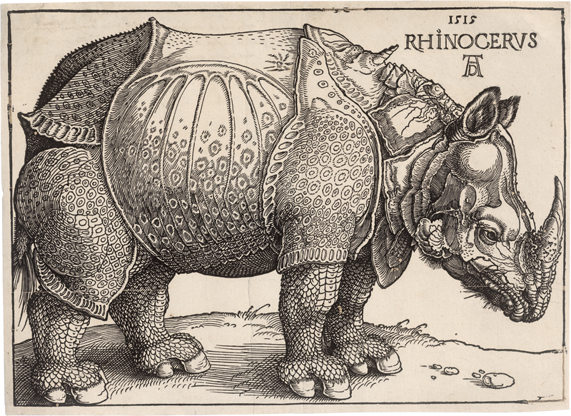 Lot 5112, Auction 126, Dürer, Albrecht, Das Rhinozeros