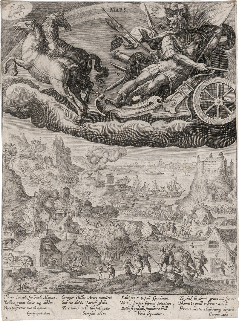 Lot 5186, Auction 126, Passe d. Ä., Crispijn de, Die Folge der Planeten