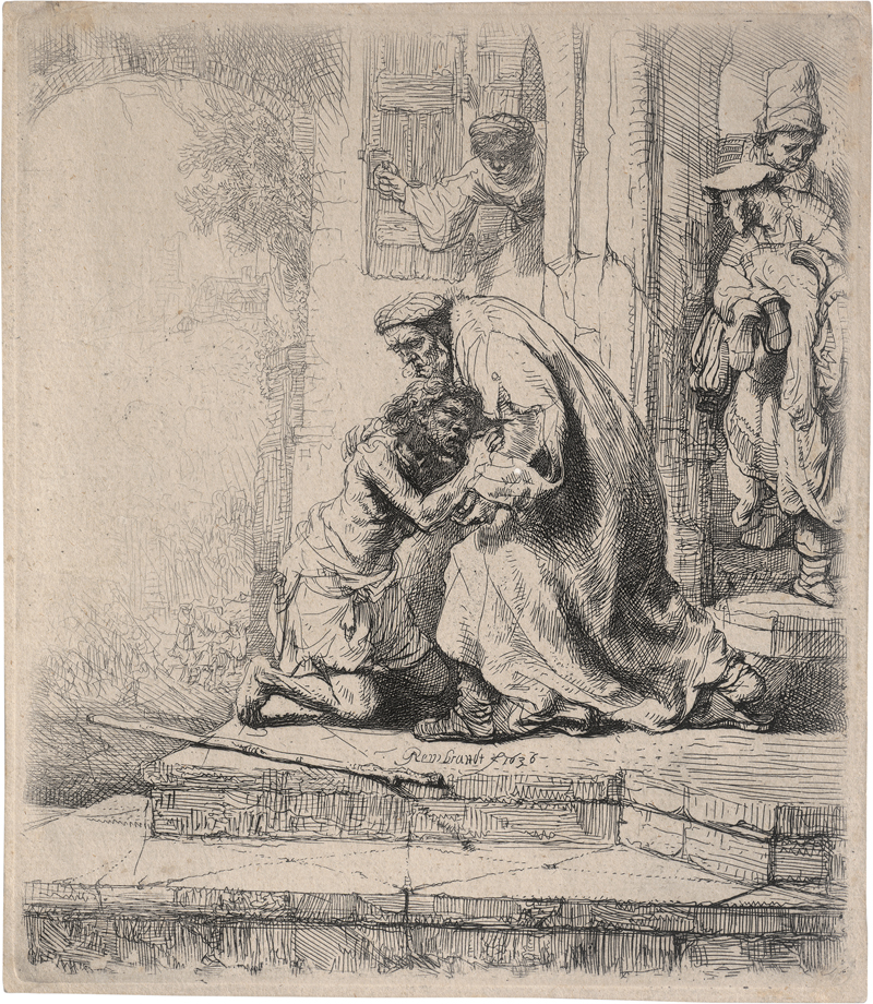 Lot 5199, Auction 126, Rembrandt Harmensz. van Rijn, Die Rückkehr des verlorenen Sohnes