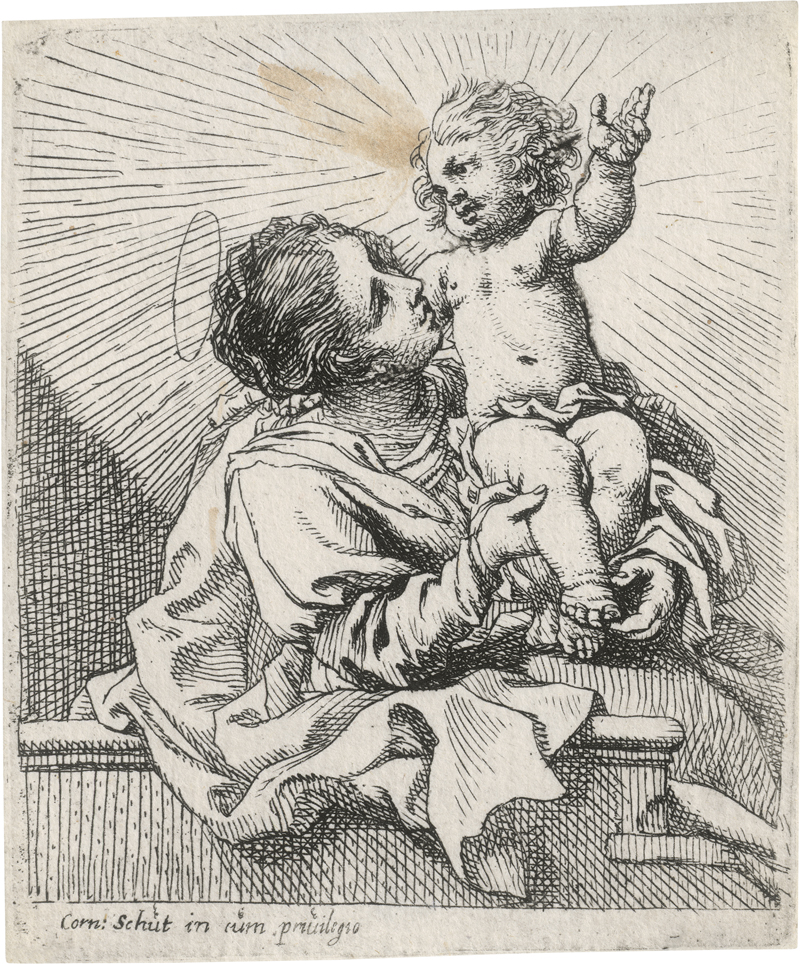 Lot 5234, Auction 126, Schut, Cornelis, Die Jungfrau mit dem Kind