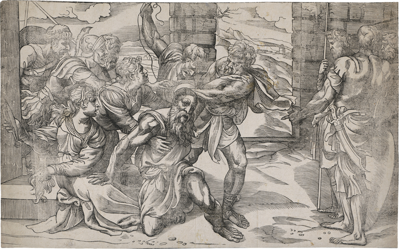 Lot 5504, Auction 126, Boldrini, Niccolò, Samson und Delilah (Samsons Gefangennahme)