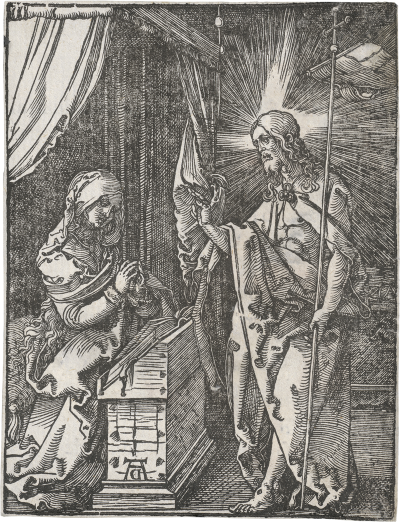 Lot 5542, Auction 126, Dürer, Albrecht, Christus erscheint seiner Mutter; Christus in der Vorhölle