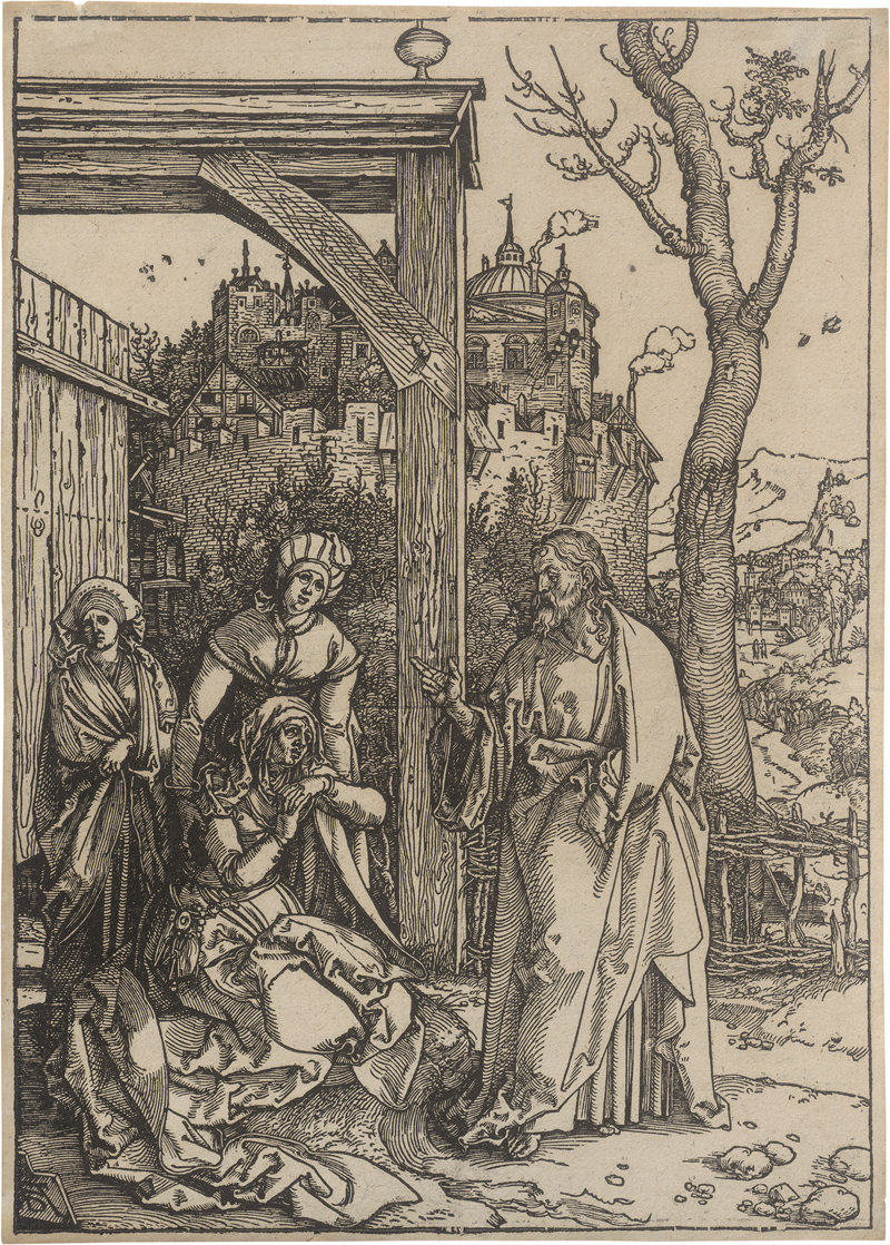 Lot 5545, Auction 126, Dürer, Albrecht, Christi Abschied von seiner Mutter