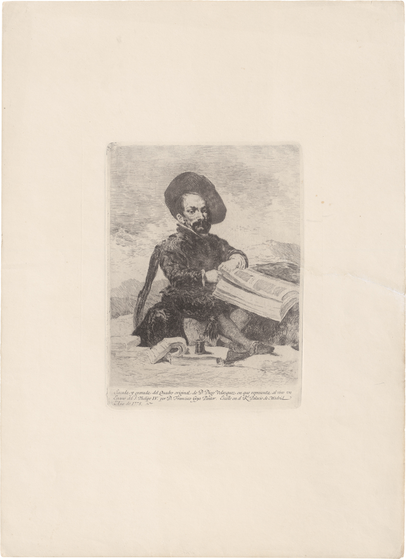 Lot 5561, Auction 126, Goya, Francisco de, Un Enano (El Primo)