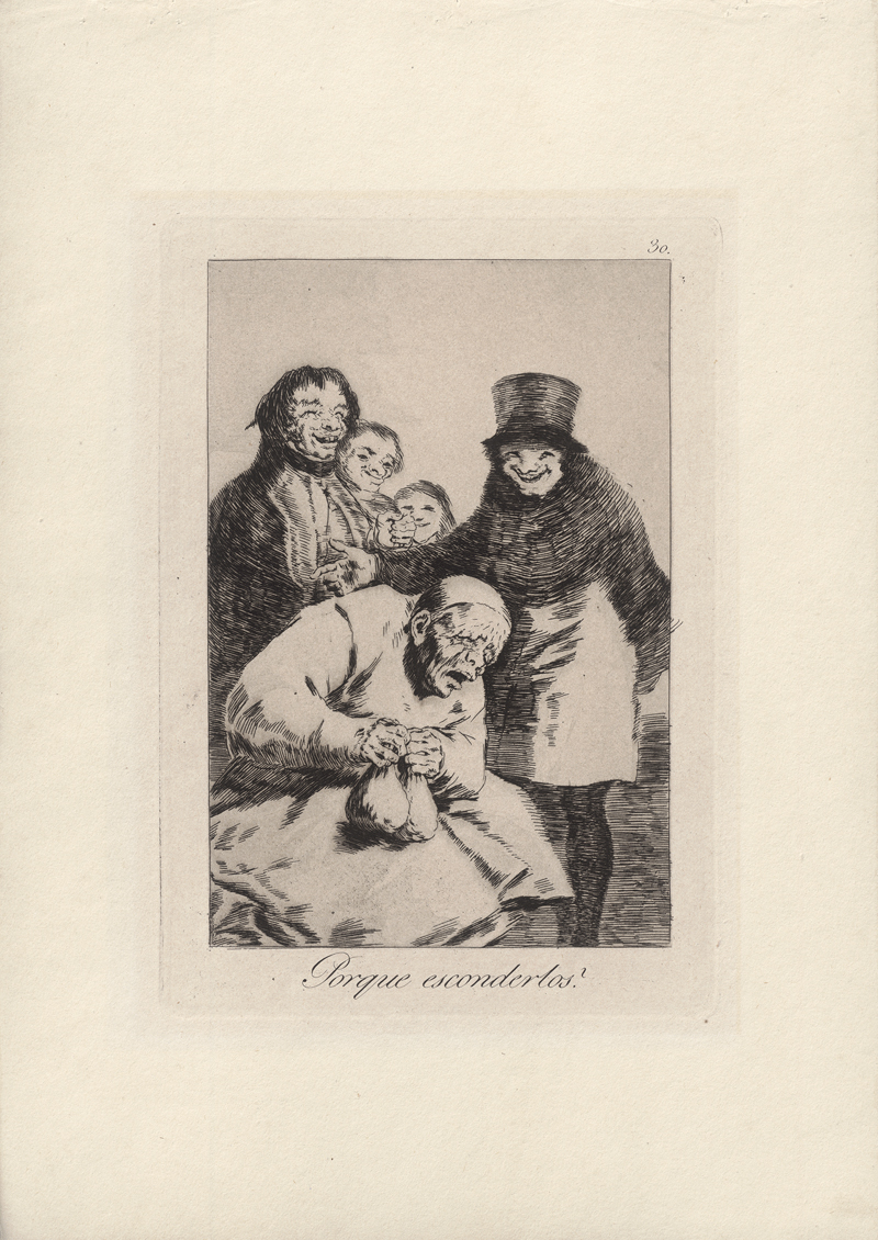 Lot 5564, Auction 126, Goya, Francisco de, Chiton; Porque esconderlos?