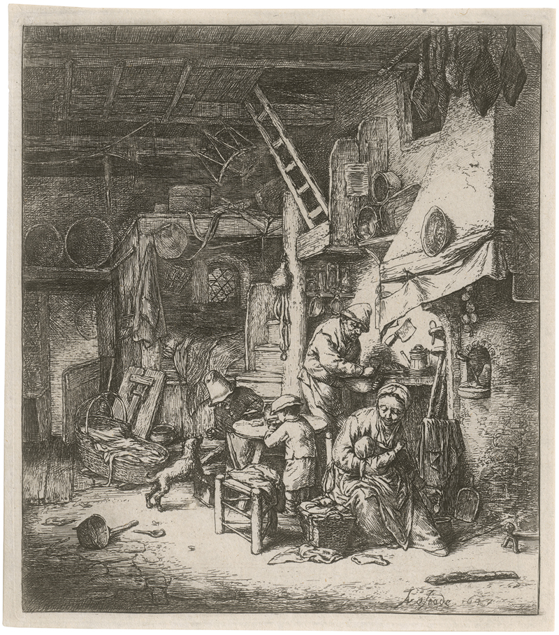 Lot 5643, Auction 126, Ostade, Adriaen van, Die Familie