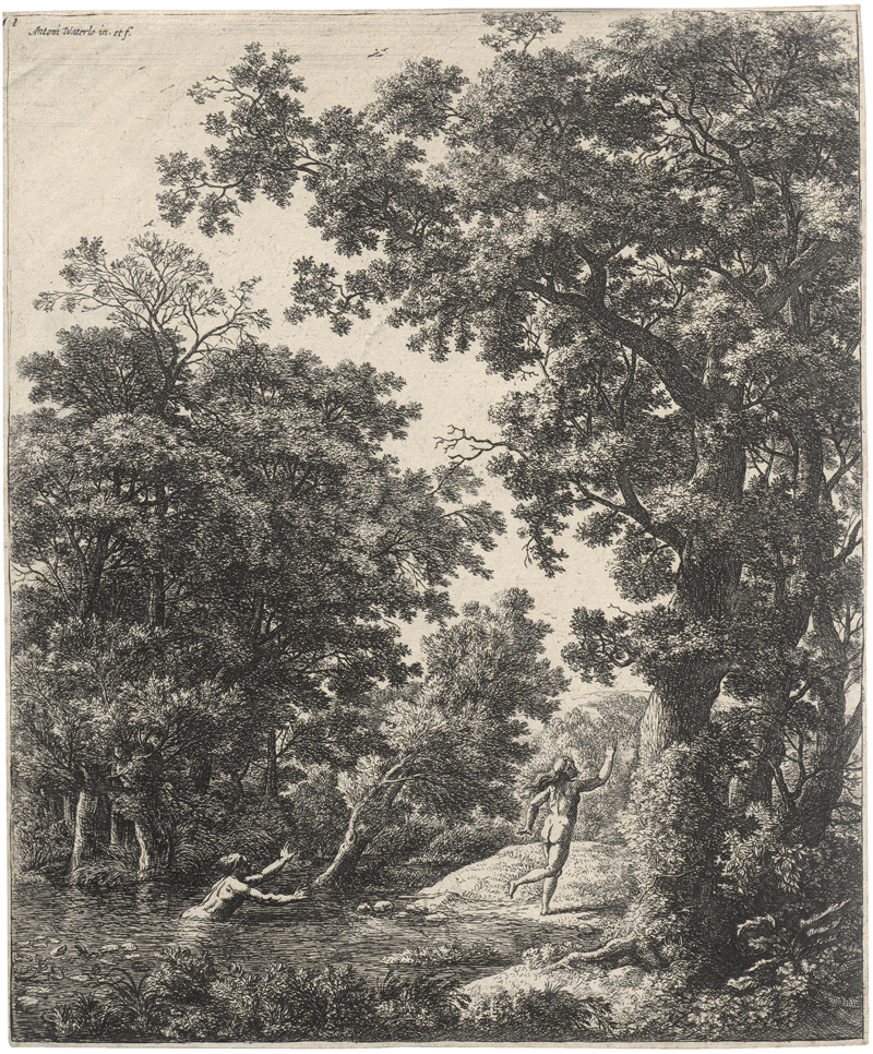 Lot 5713, Auction 126, Waterloo, Anthonie, Landschaft mit Alpheus und Arethusa