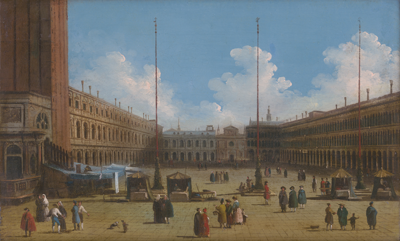 Lot 6035, Auction 126, Bison, Giuseppe Bernardino, Die Piazza San Marco