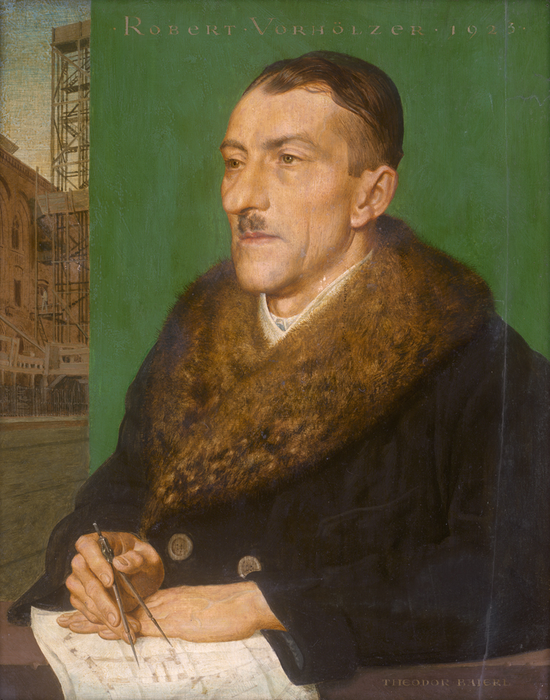 Lot 6227, Auction 126, Baierl, Theodor, Porträt des Architekten Robert Vorhölzer