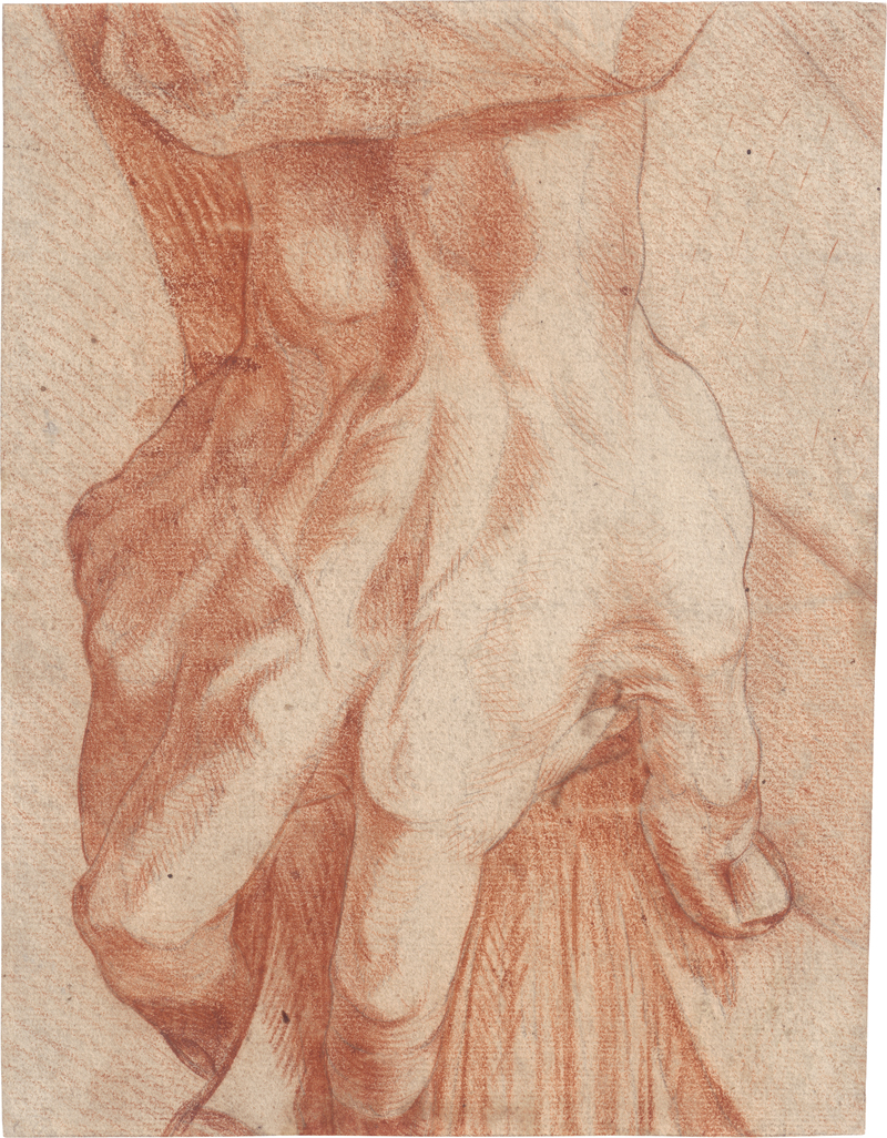 Lot 6565, Auction  126, Französisch, 18. Jh. Studie einer Hand