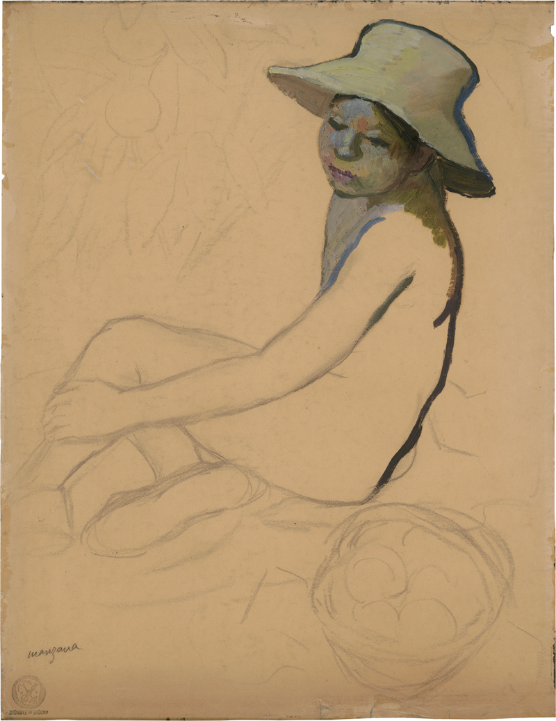 Lot 7023, Auction 126, Manzana-Pissarro, Georges, Kleiner Junge mit Hut