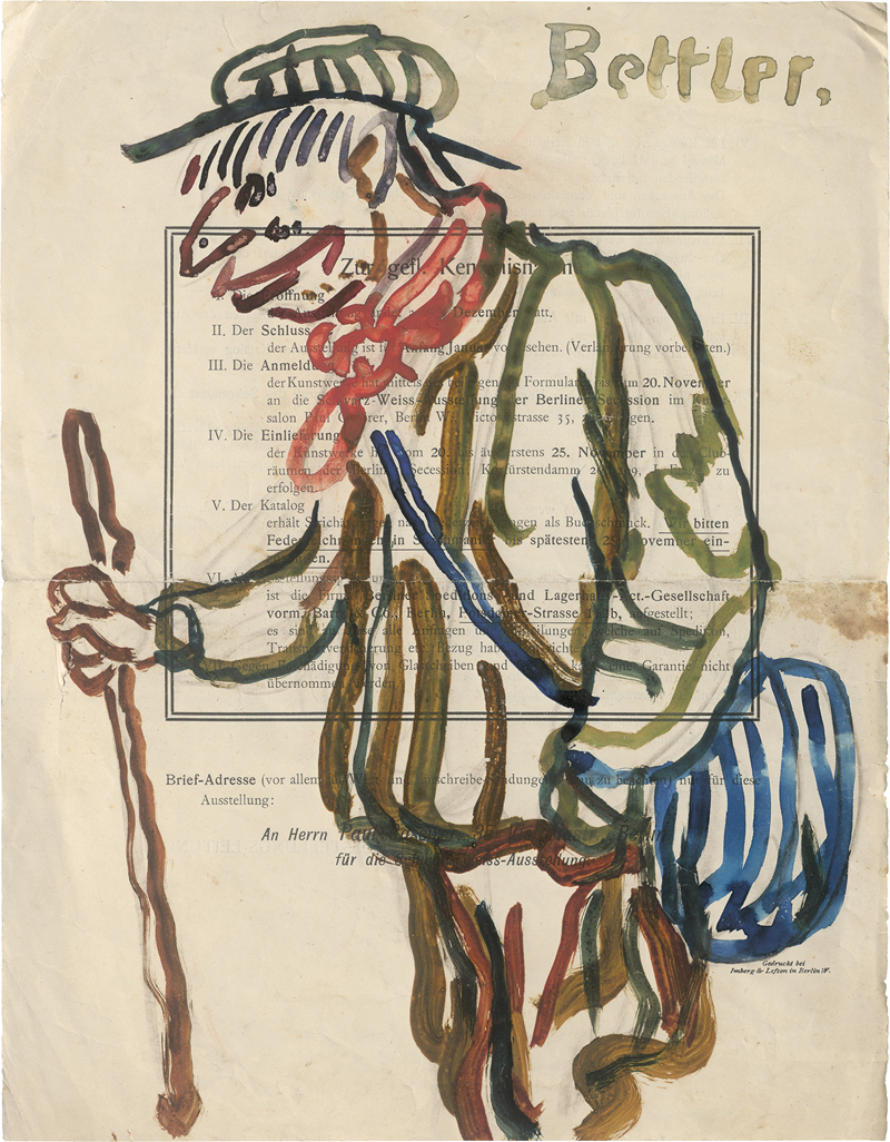 Lot 7048, Auction 126, Rohlfs, Christian, Sieben Zeichnungen und Aquarelle