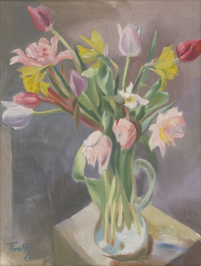 Lot 7102, Auction 126, Brust, Karl Friedrich, Frühlingsblumenstrauß