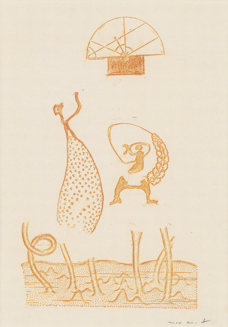 Lot 7175, Auction 126, Ernst, Max, Zu: Lewis Carrolls Wunderhorn III