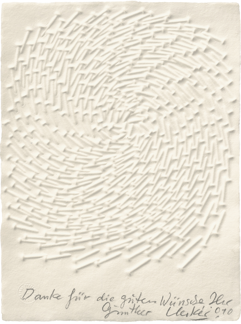 Lot 7193, Auction 126, Uecker, Günther, Ohne Titel