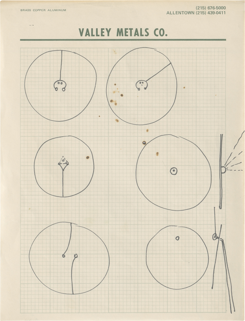 Lot 8039, Auction 126, Bertoia, Harry, Gong shapes