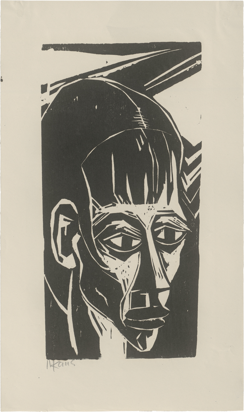 Lot 8140, Auction 126, Kaus, Max, Mädchenkopf