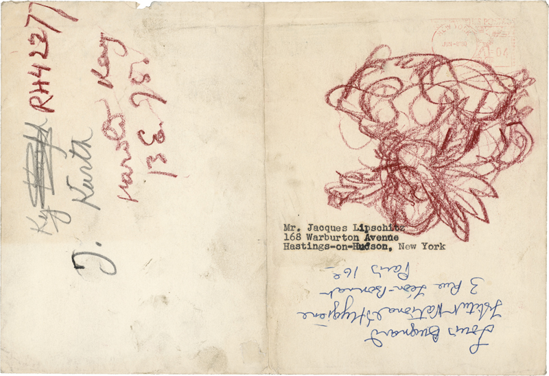 Lot 8171, Auction 126, Lipchitz, Jacques, Ideenskizzen