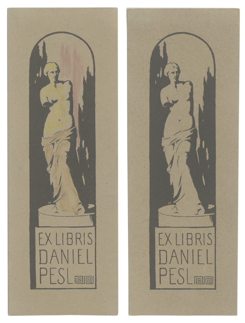 Lot 8182, Auction 126, Marc, Franz, Exlibris Daniel Pesl II